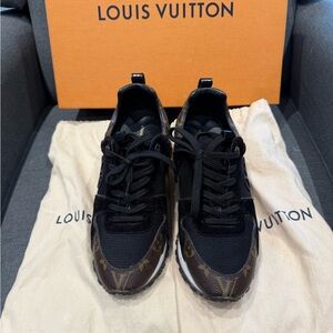 Louis Vuitton Black and Brown Sneakers